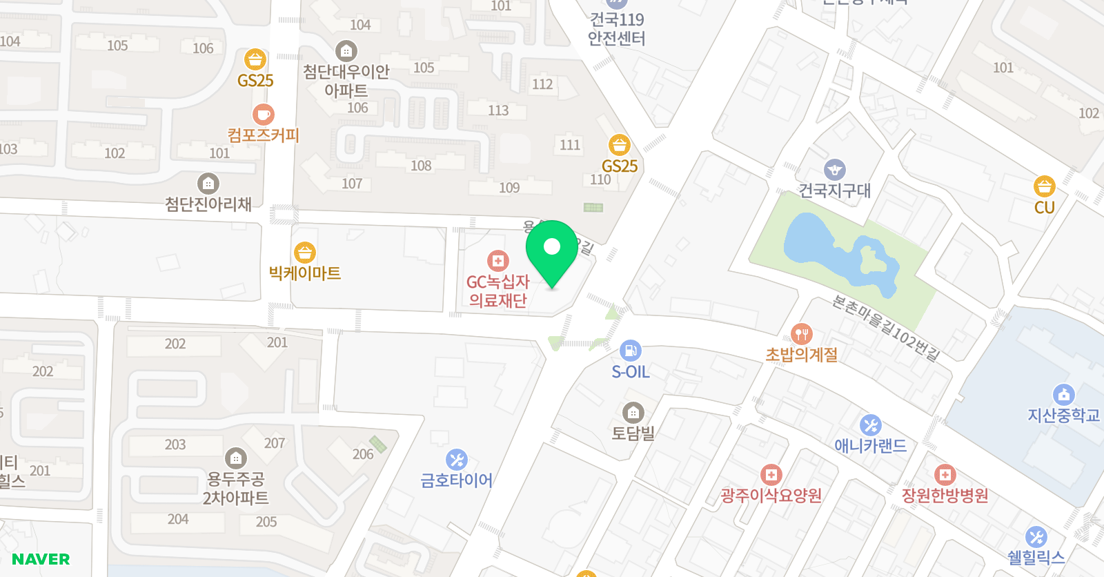 위니드 수학 루시드 영어학원 위치