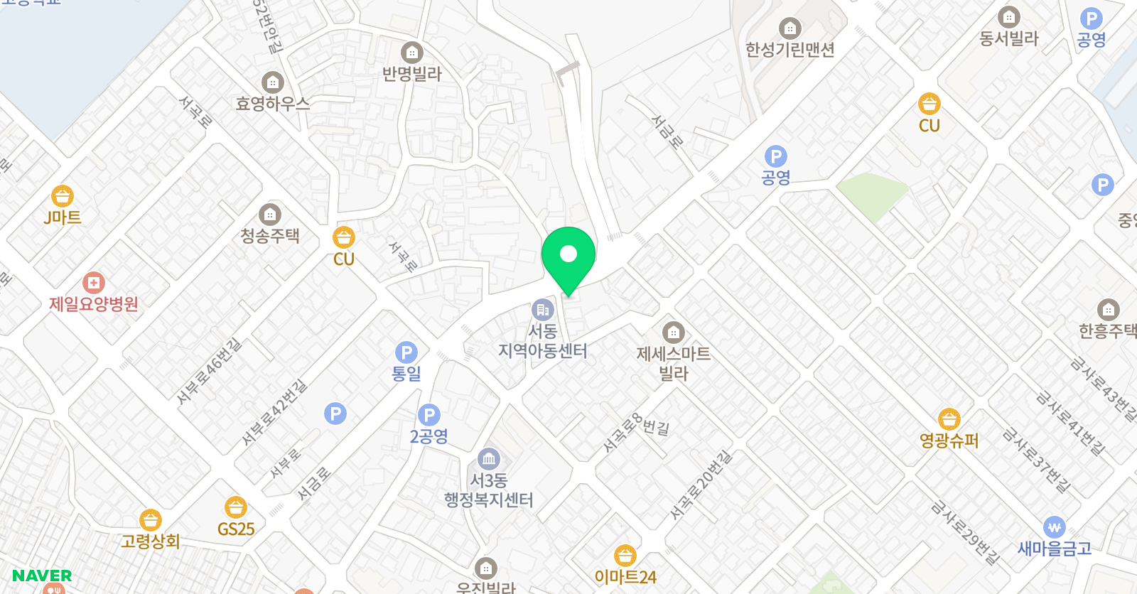 유리 미술학원 위치