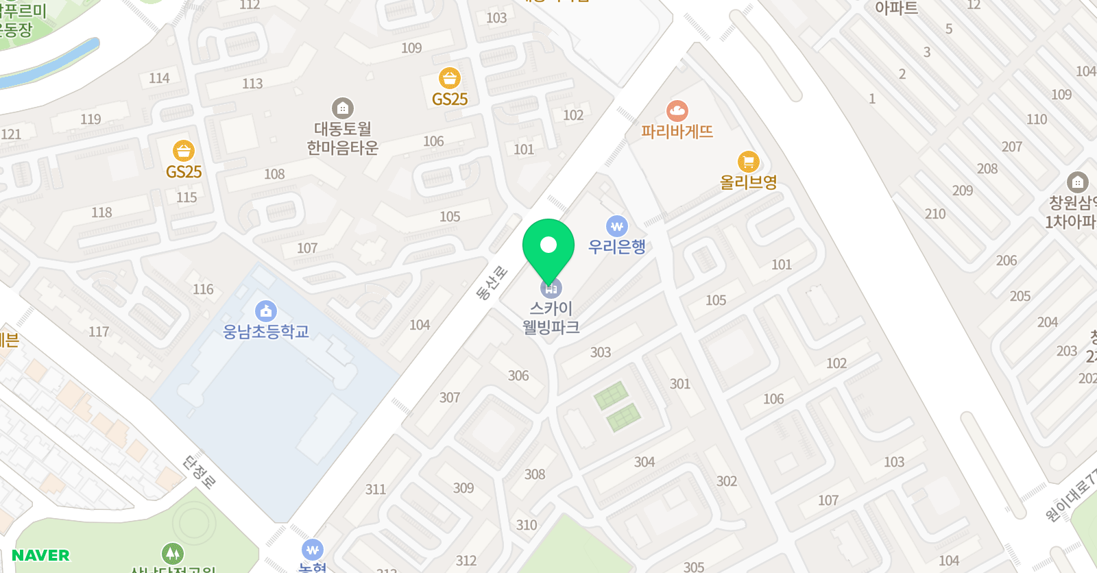 파머스 영어 상남캠퍼스 위치