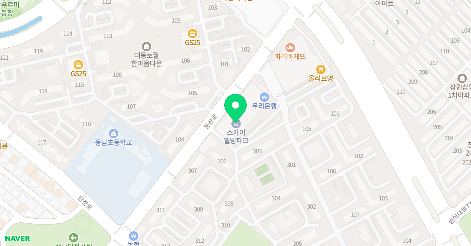 박수홍 어학원 위치
