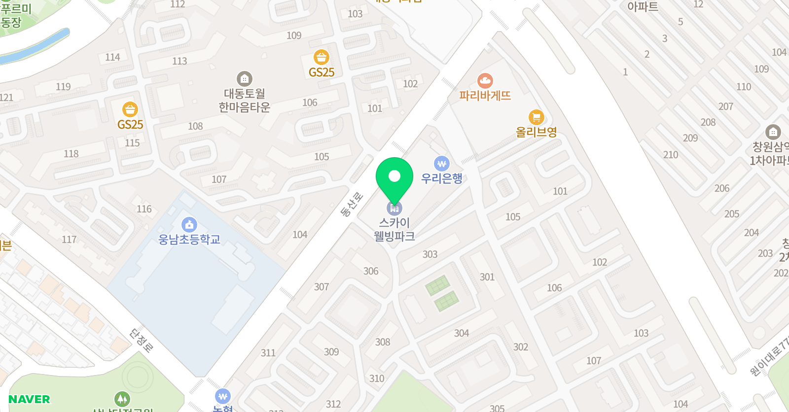 바흐의아이들 음악학원 위치