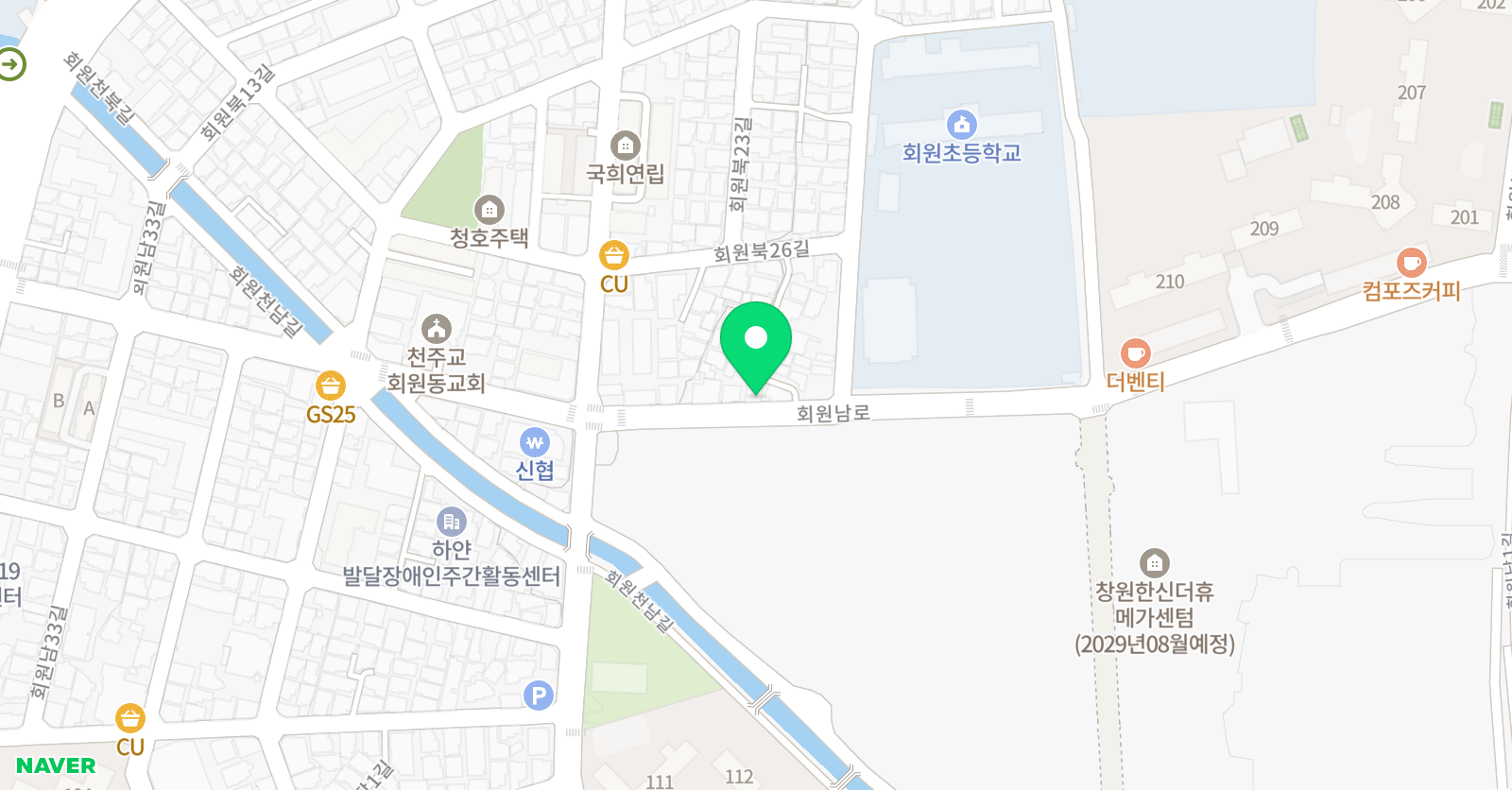 온바나아트 미술학원 위치