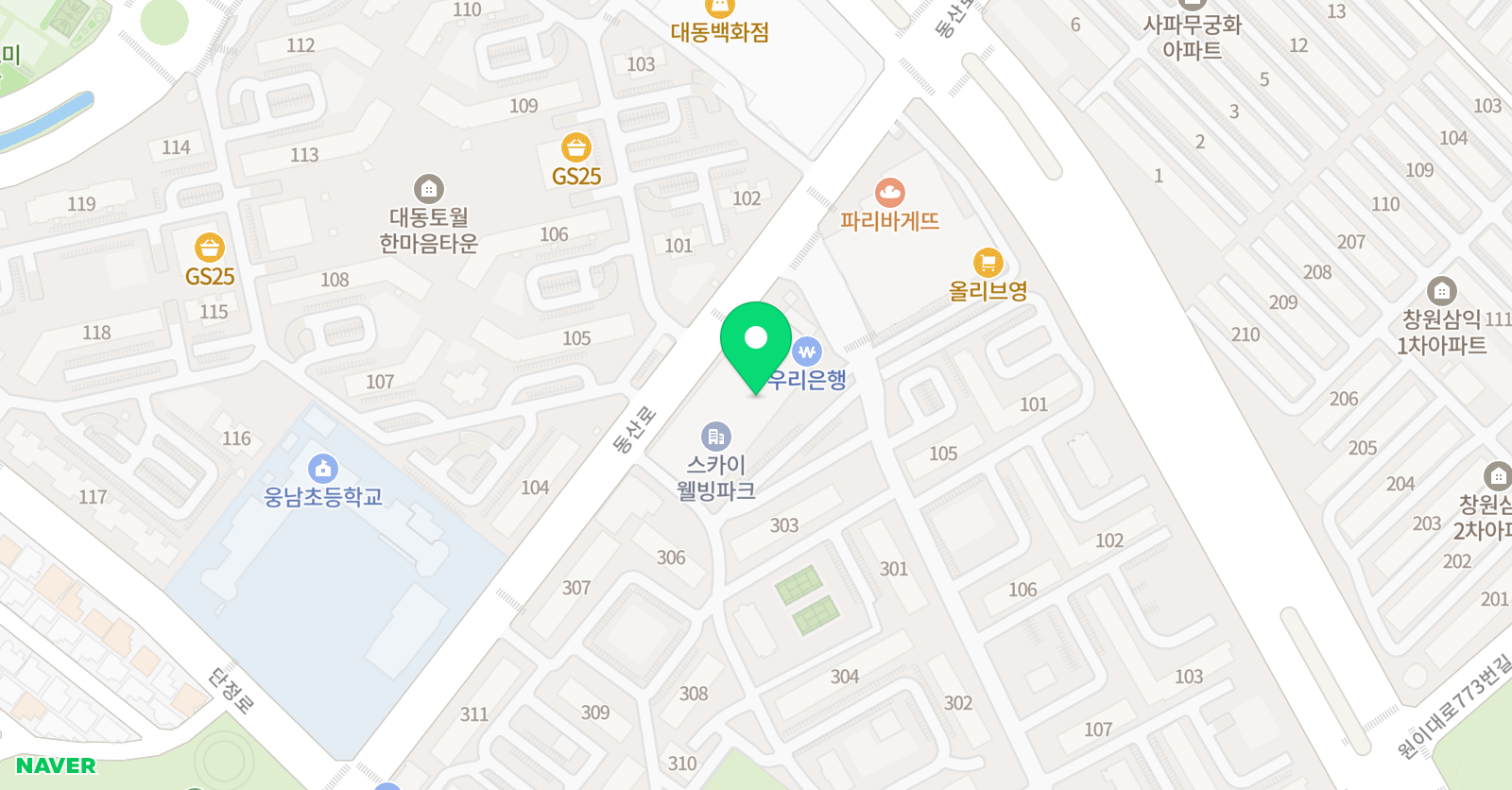 솔페즈 음악학원 위치