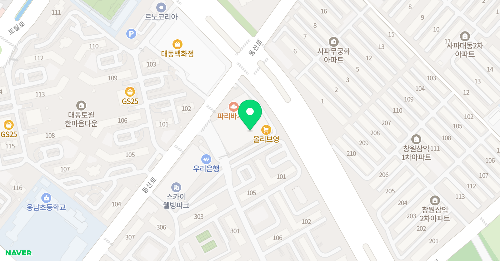상남진 수학교습소 위치
