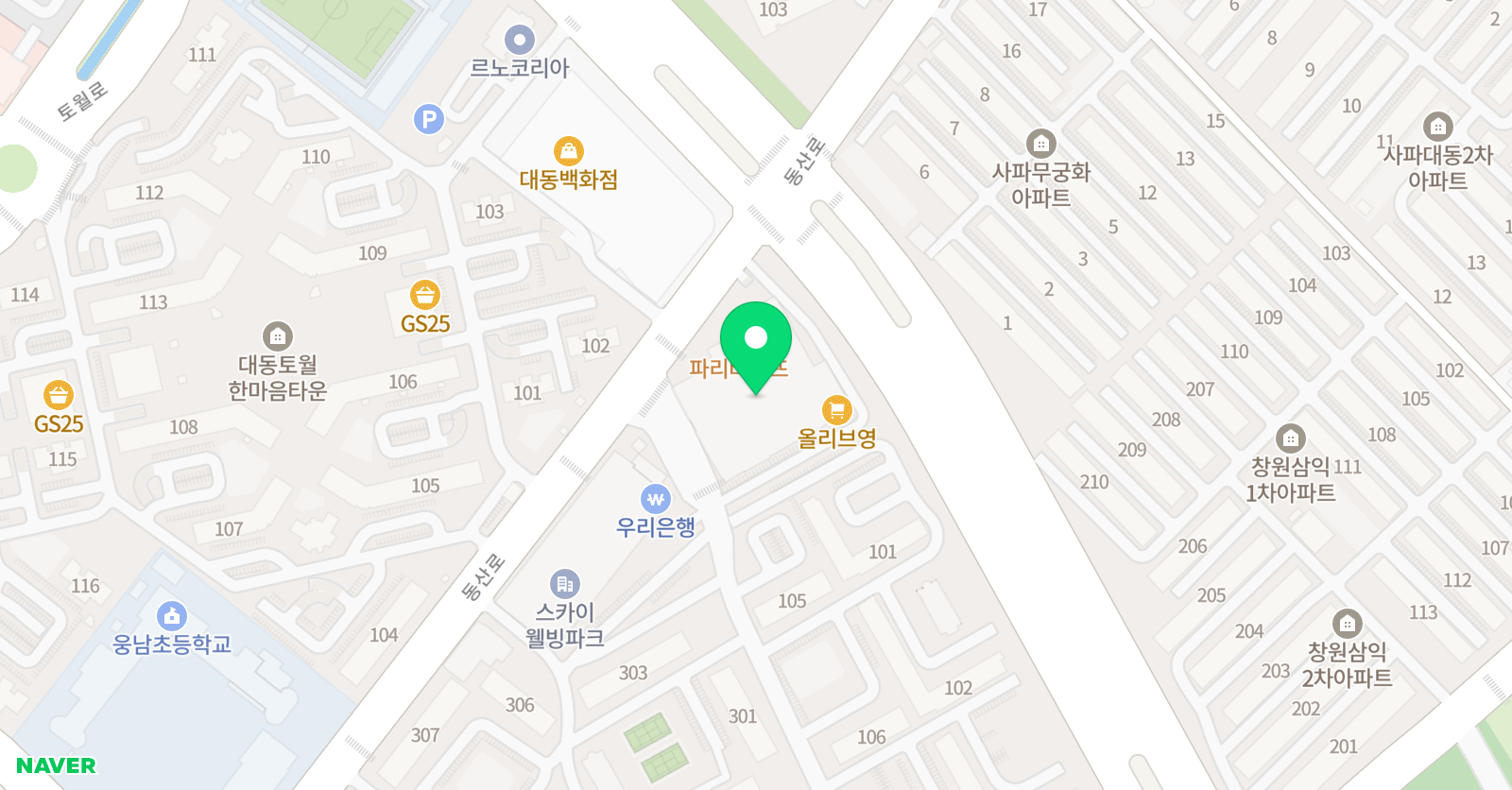 예주 수학학원 위치