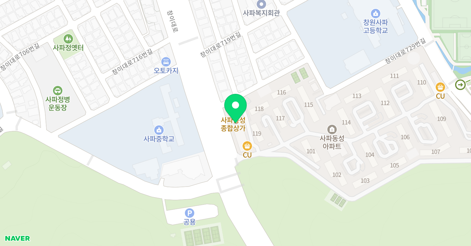 더조은 학원 위치