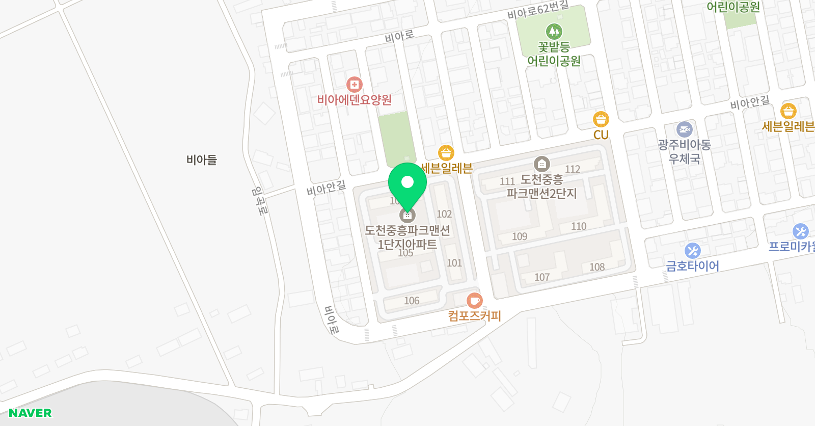 효심 태권도 위치