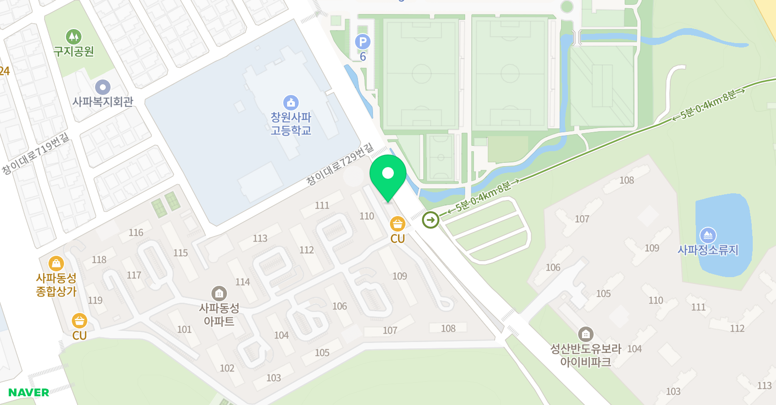 예랑 피아노교습소 위치