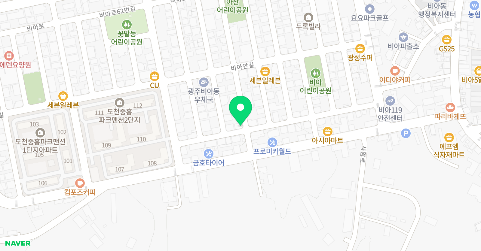 우성 수학 위치