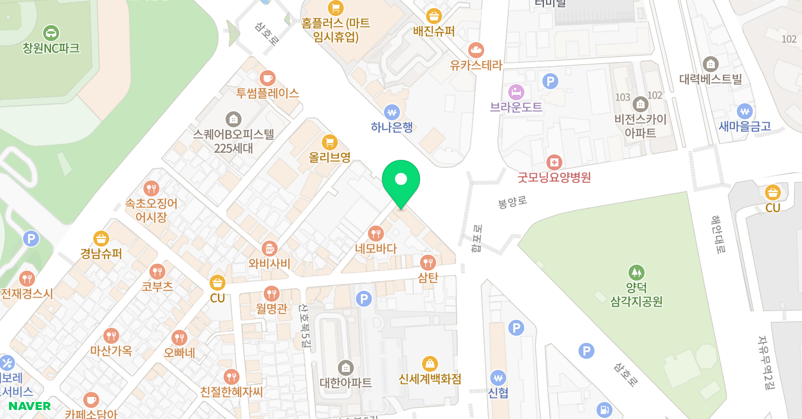 SP댄스아카데미 위치