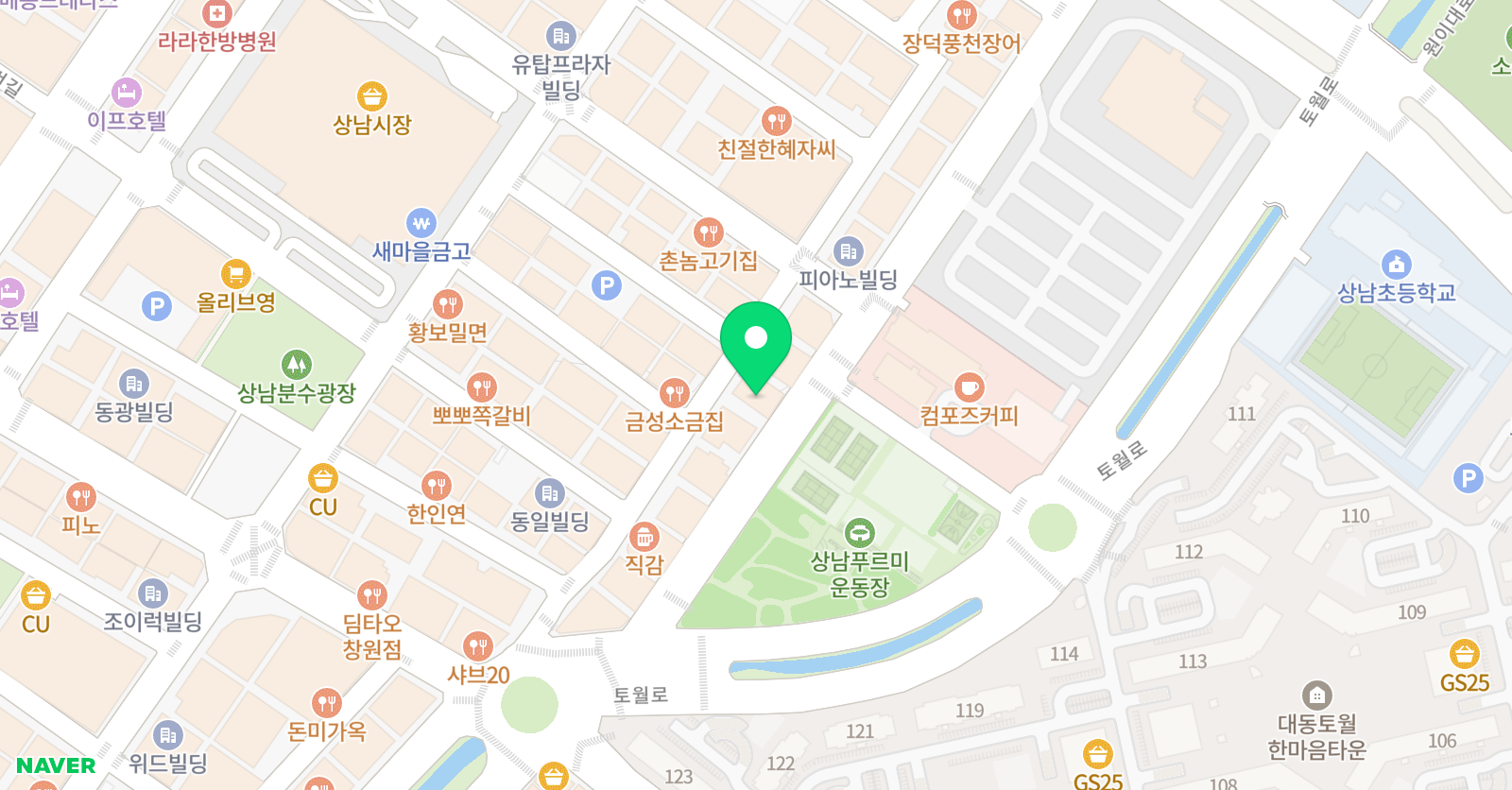 몬테소리 수학영재학원 위치