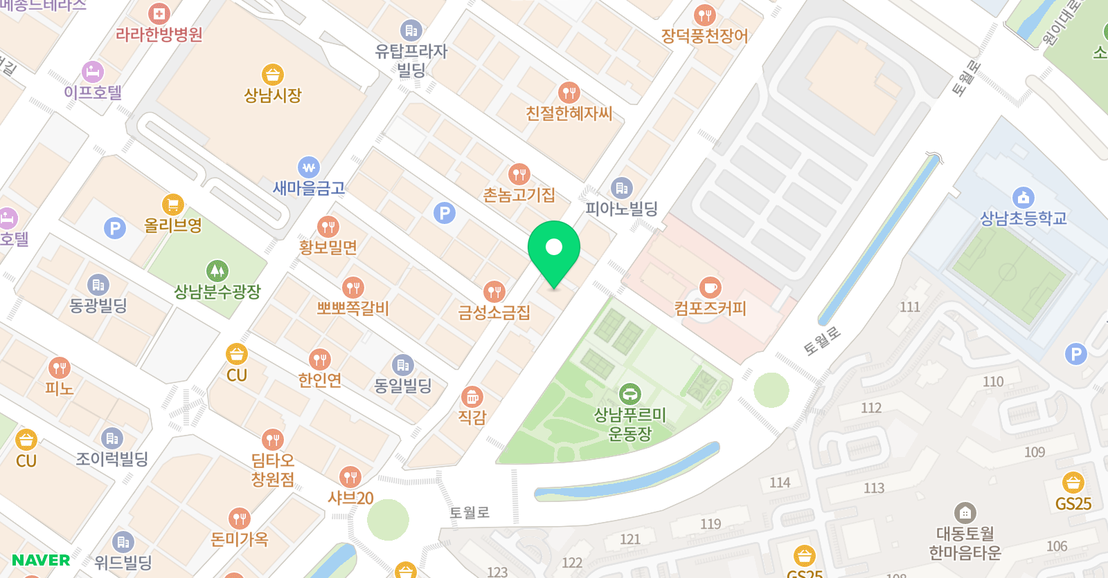 EASM 어학원 위치