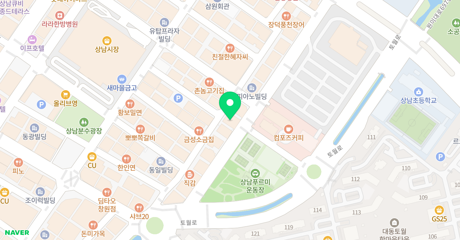 FLP 어학원 위치