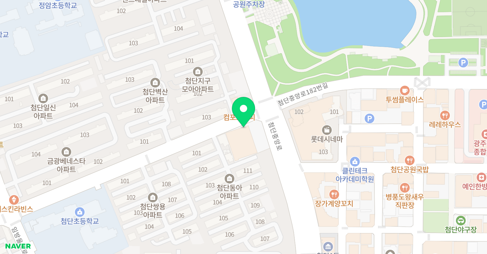 월계명지 학원 위치