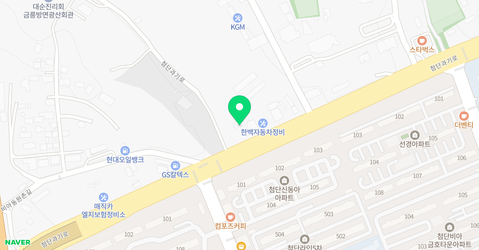 시사 영어학원 위치