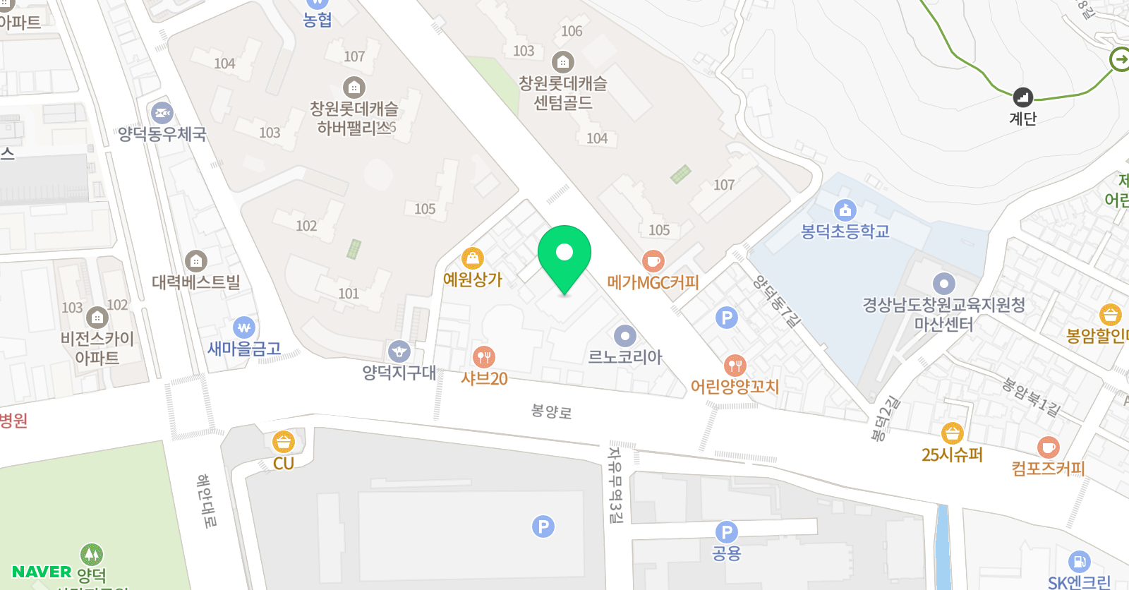피네아트 미술학원 위치