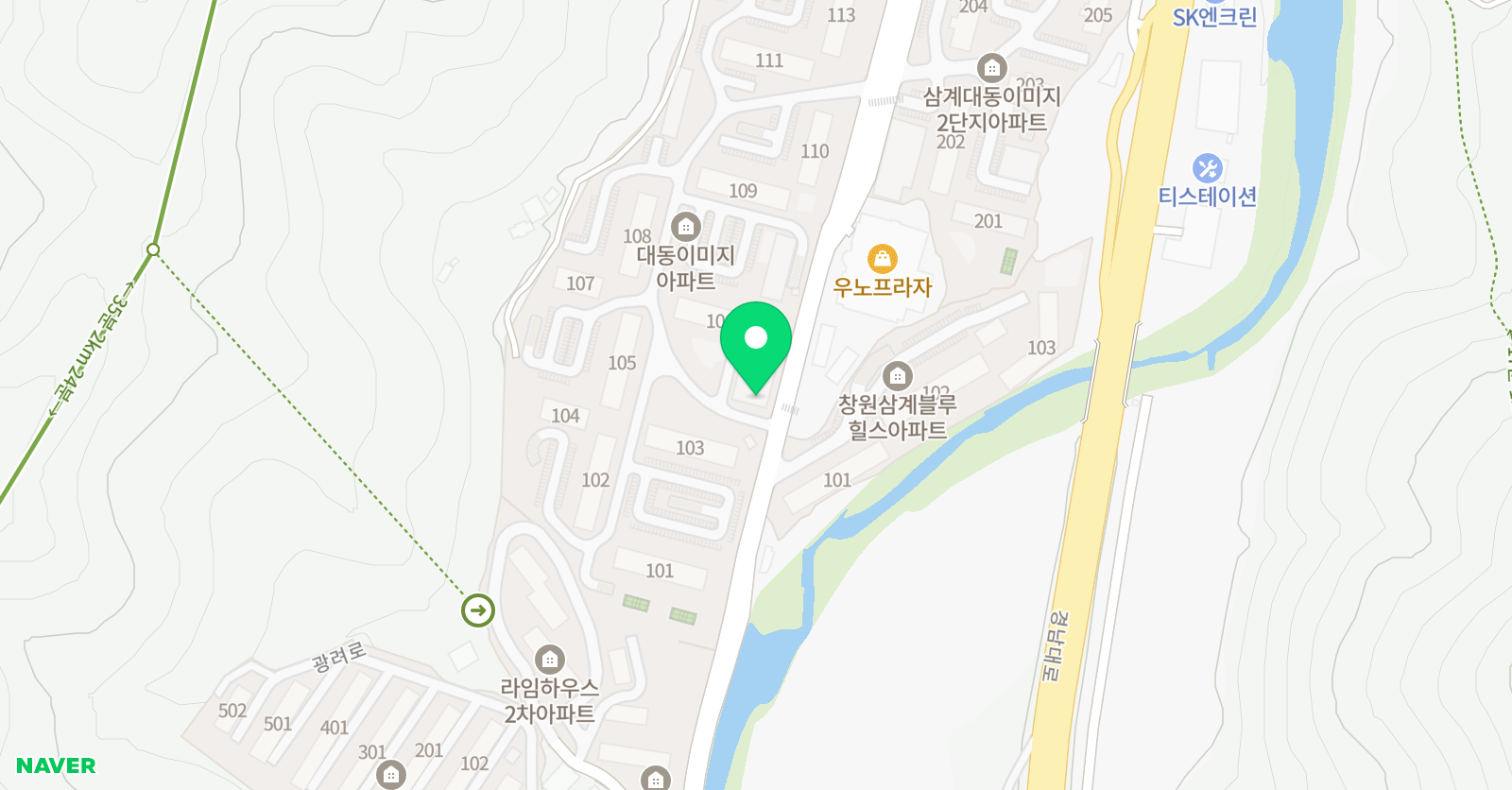 프렌 잉글리시 이미지교습소 위치