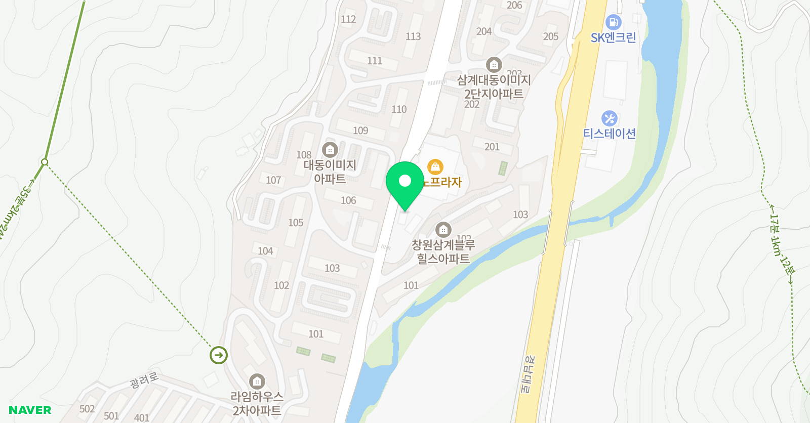 어썸리딩 위치