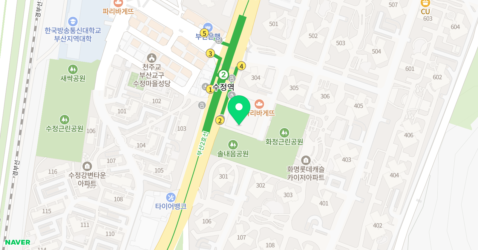 센텀 영어교습소 위치