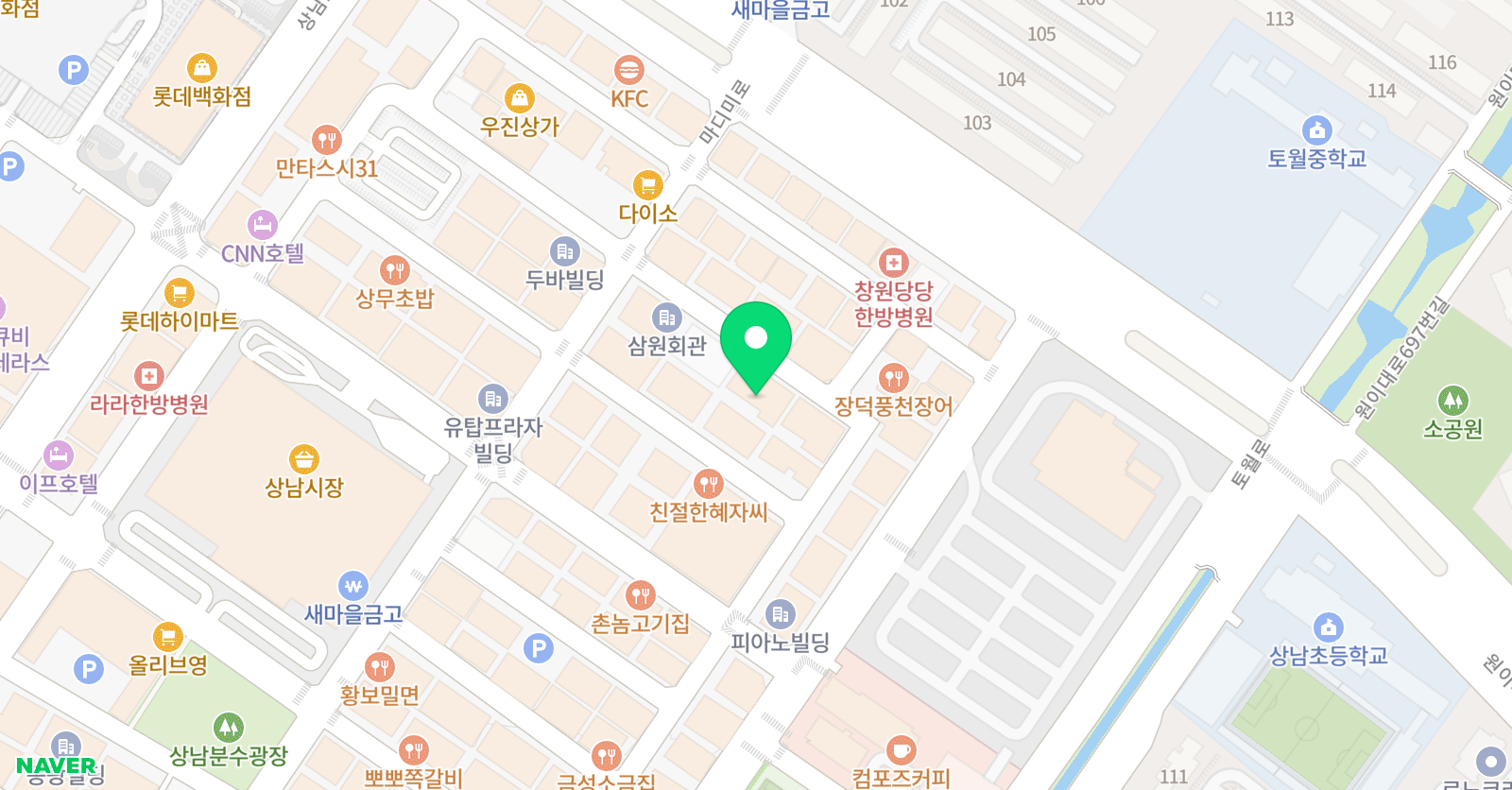 DK 댄스 위치
