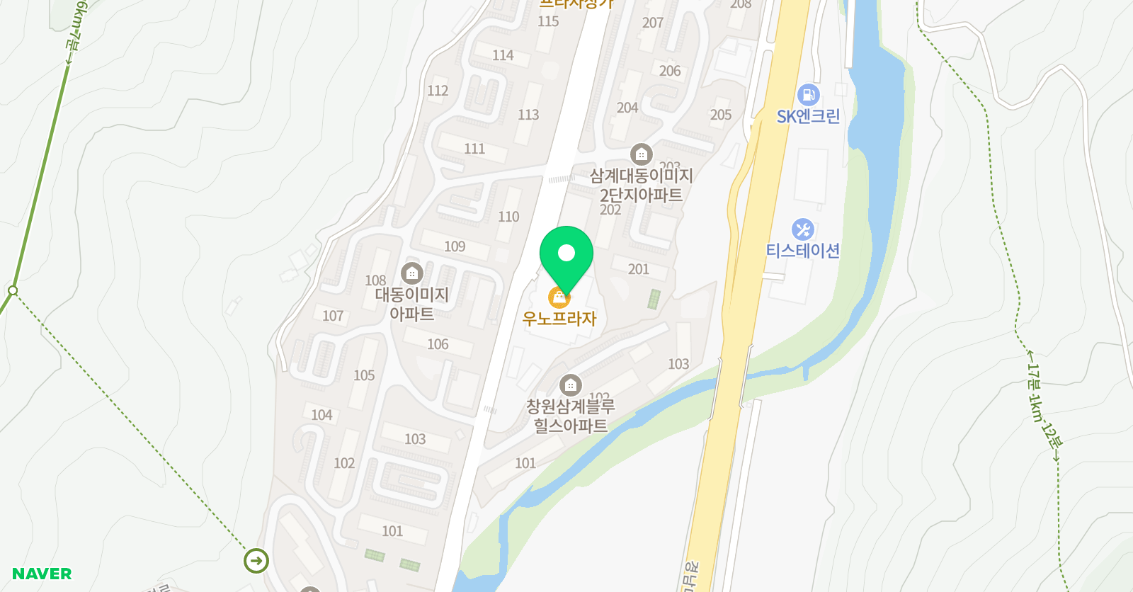 EBY 어학원 위치