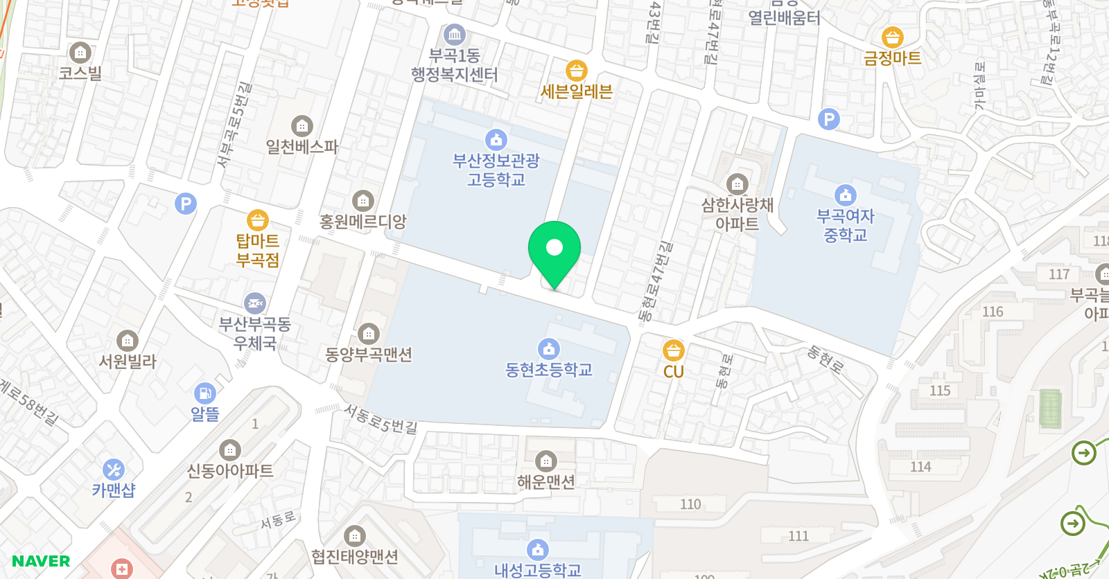 JM 수학교습소 위치
