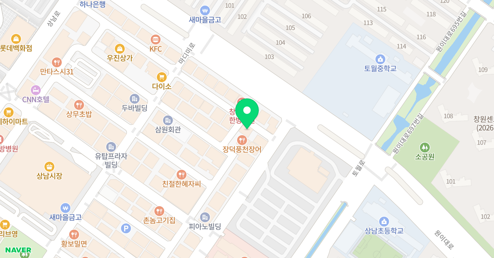 큰나래 과학학원 위치