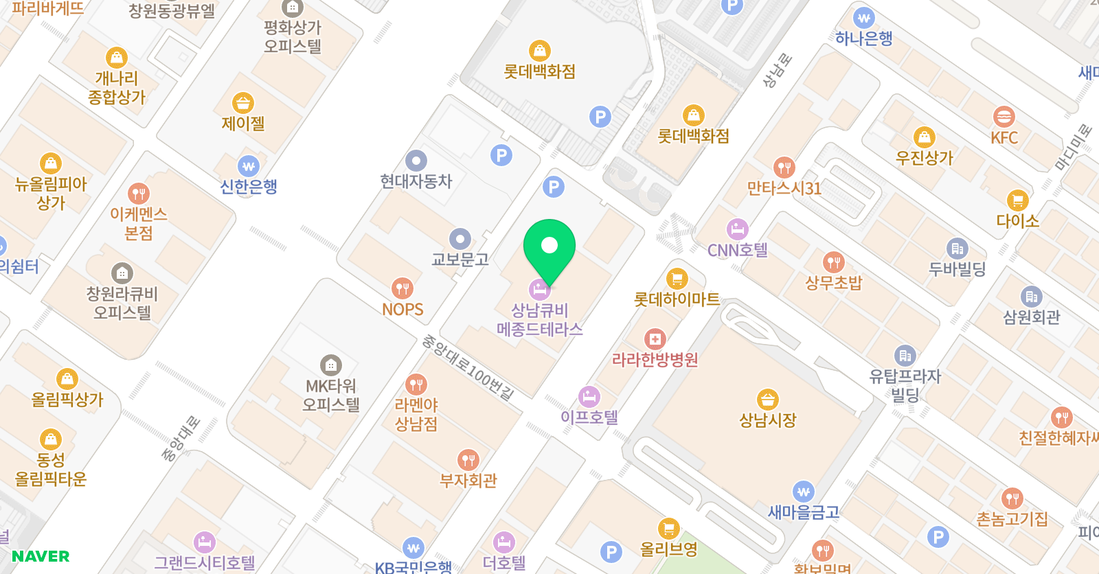 카이스트 프리미엄케어 아카데미 학원 위치