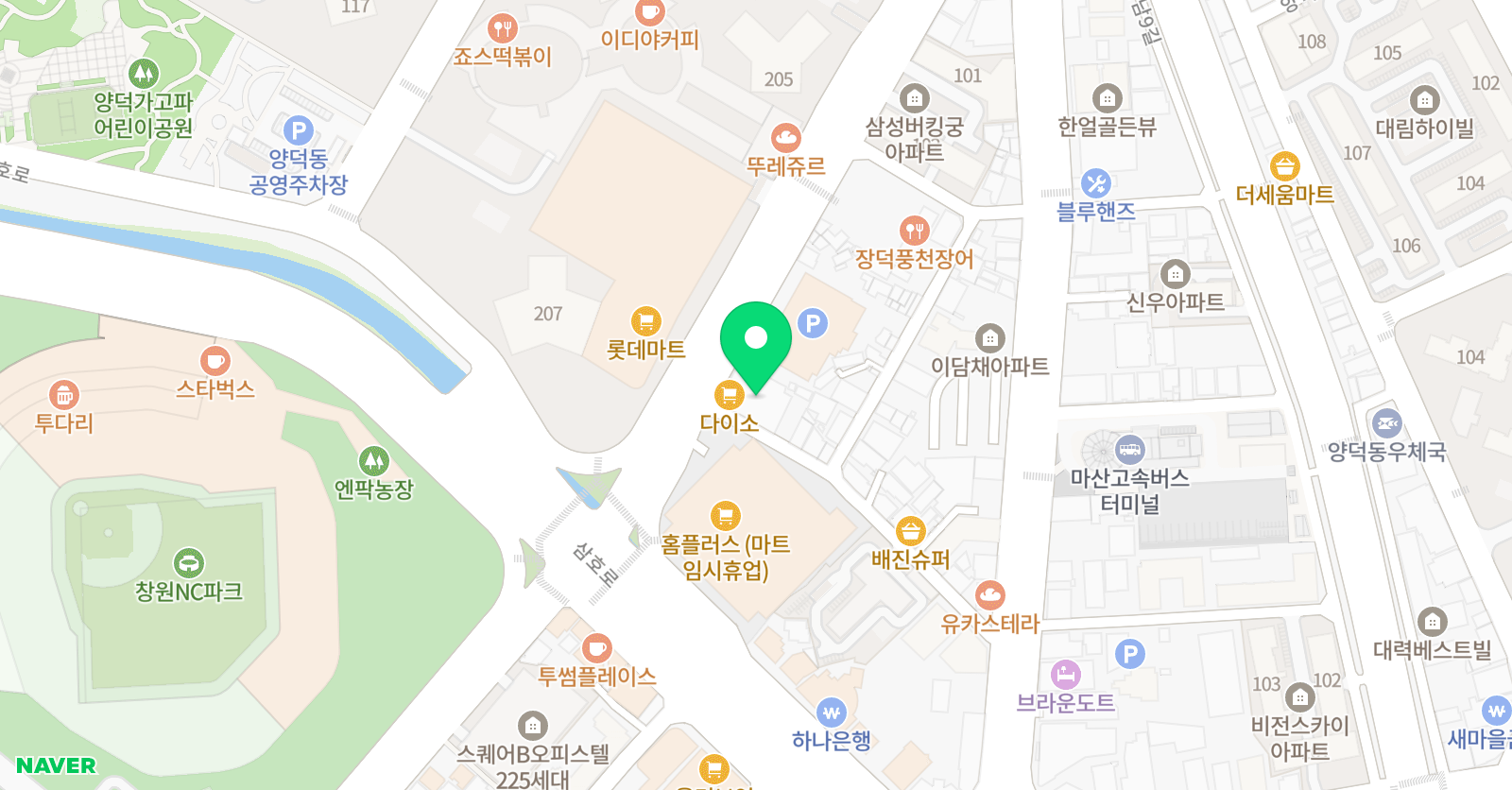 브레이닝클래스 창의사고학원 위치