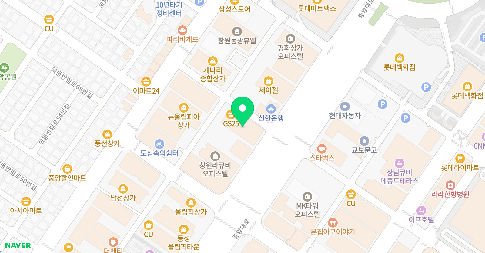 블루랩 위치