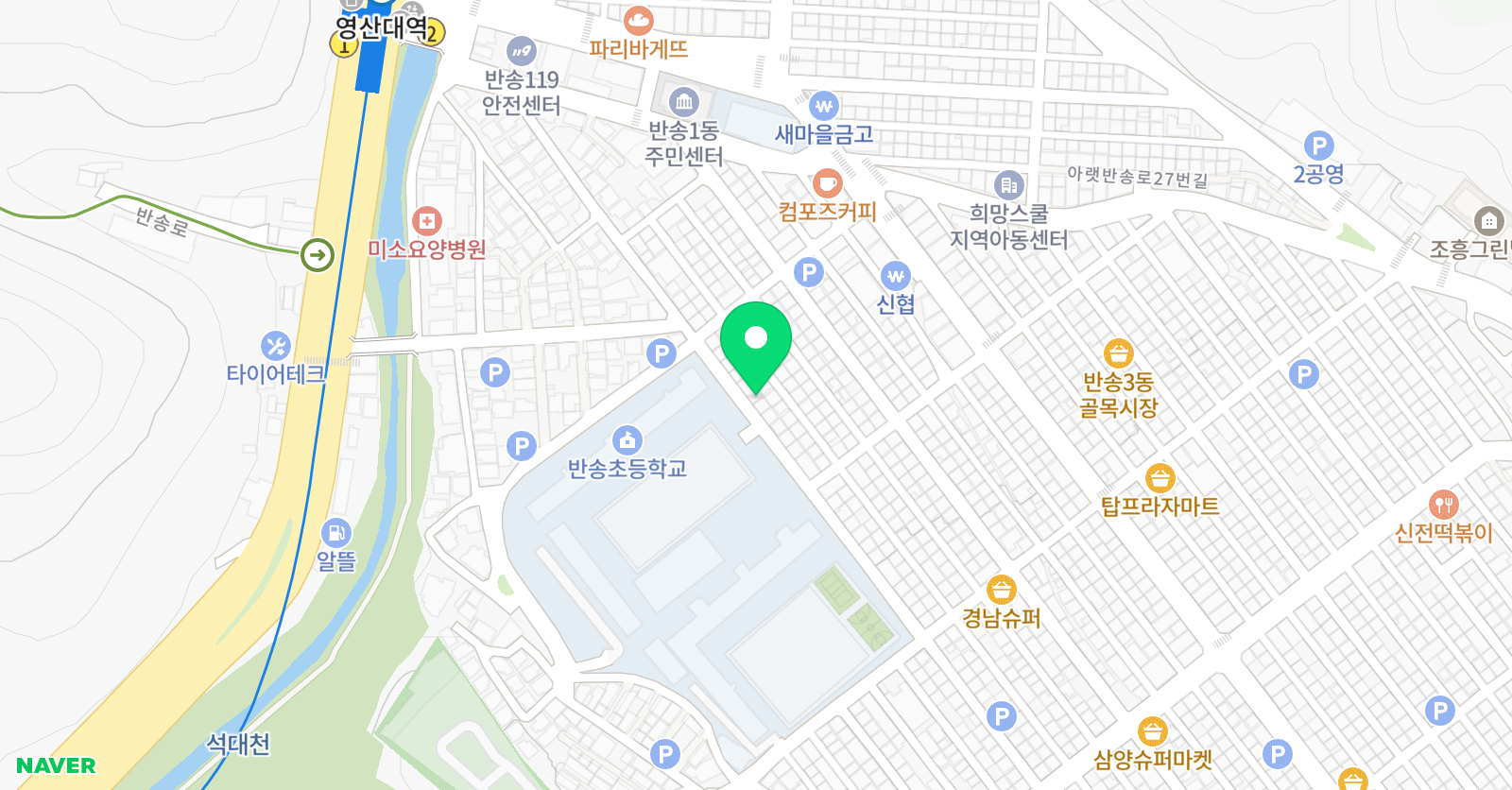 지즈스 음악교습소 위치