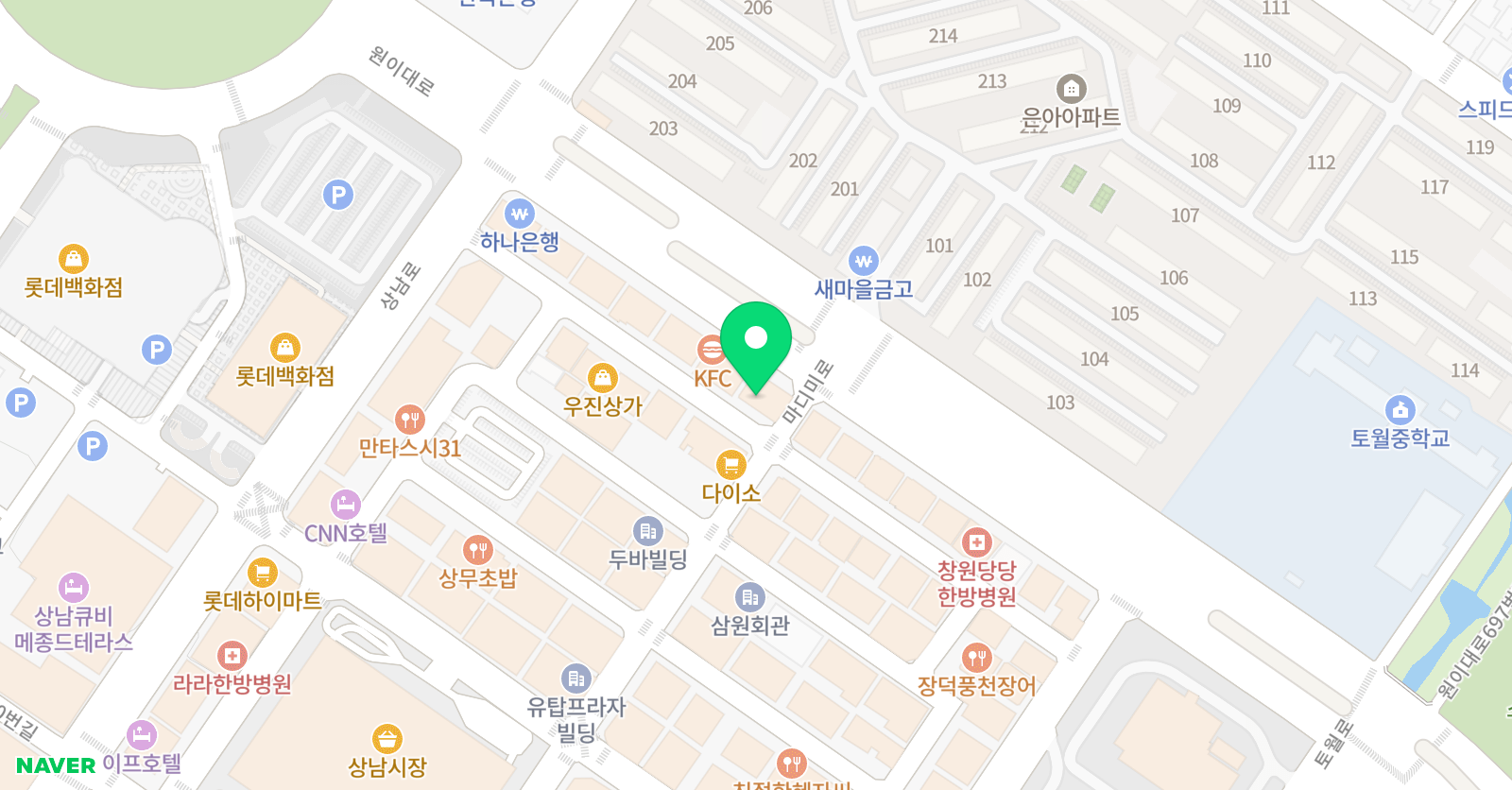 디자인스타 미술학원 위치
