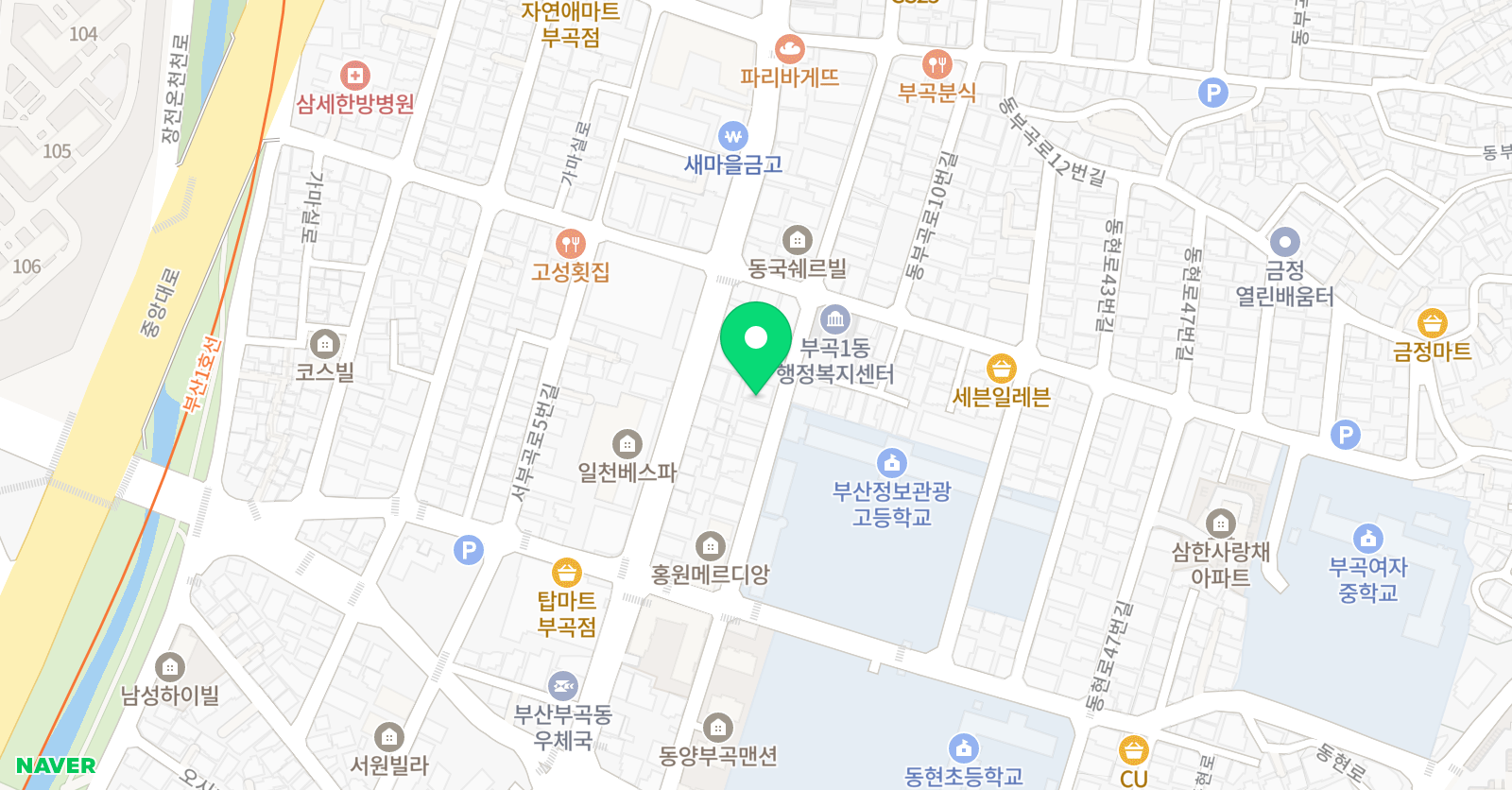 가온 음악학원 위치