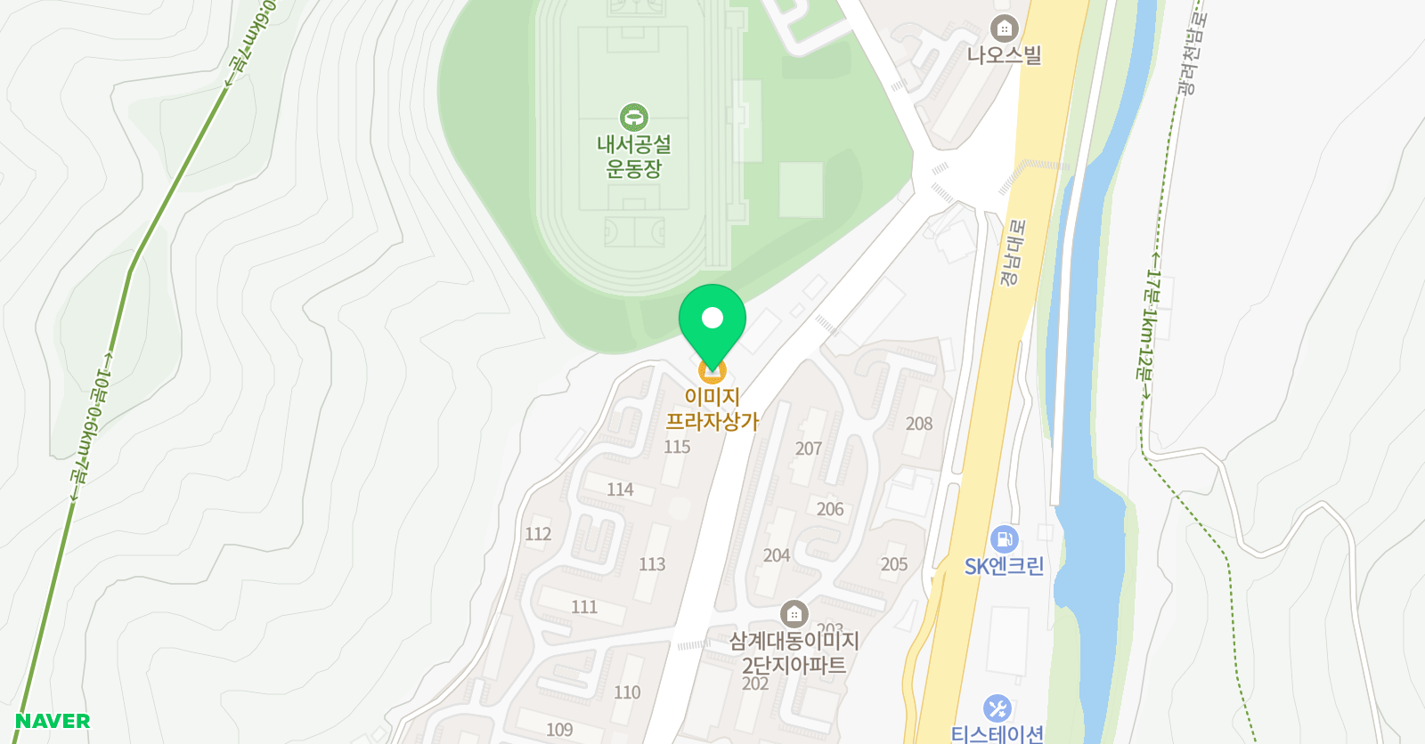 멘토아 국영수학원 위치