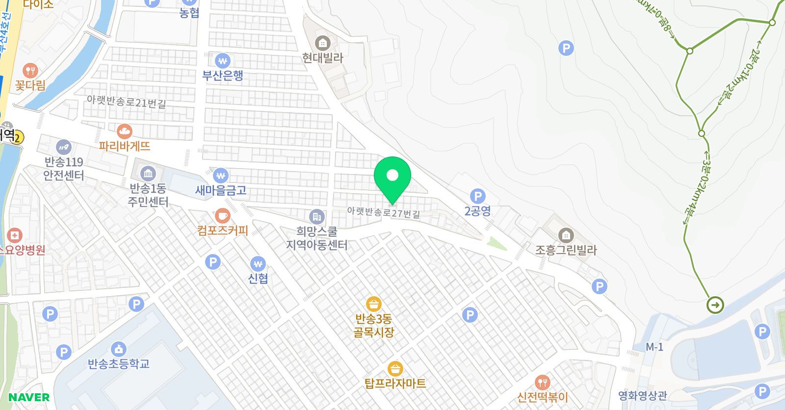 중등전문수학KHAN 공부방 위치