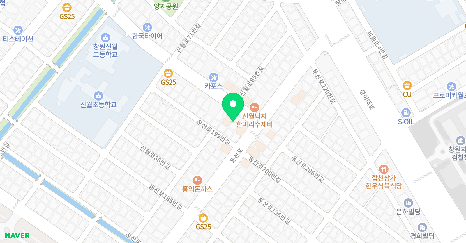 전 사체육관 위치