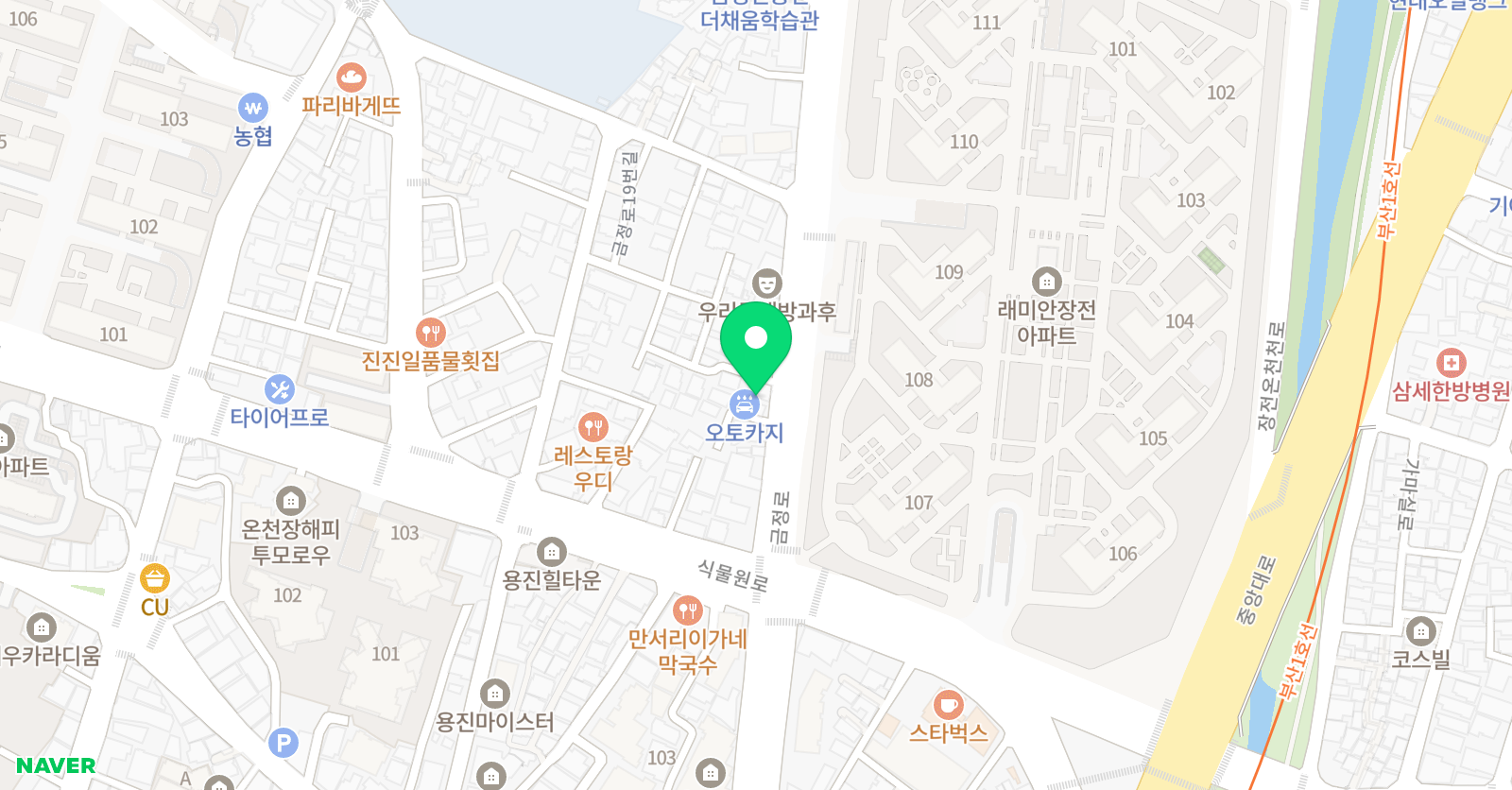 똑똑하이 수학영어학원 위치