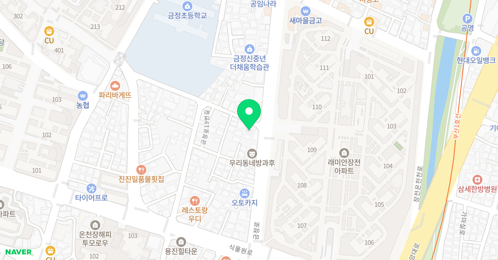 래미안 음악학원 위치