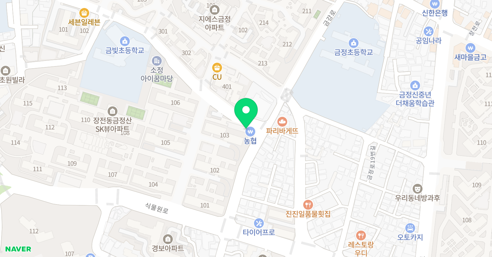 정 피아노교습소 위치
