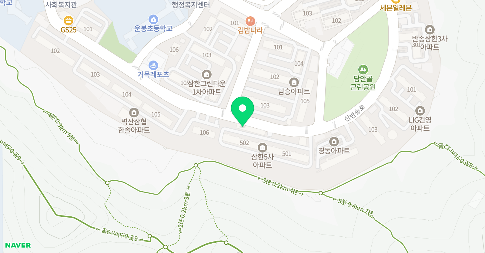 최강엘리트 학원 위치