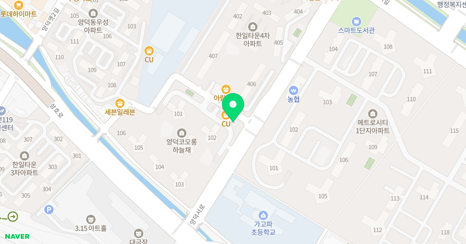 엠원 수학 위치