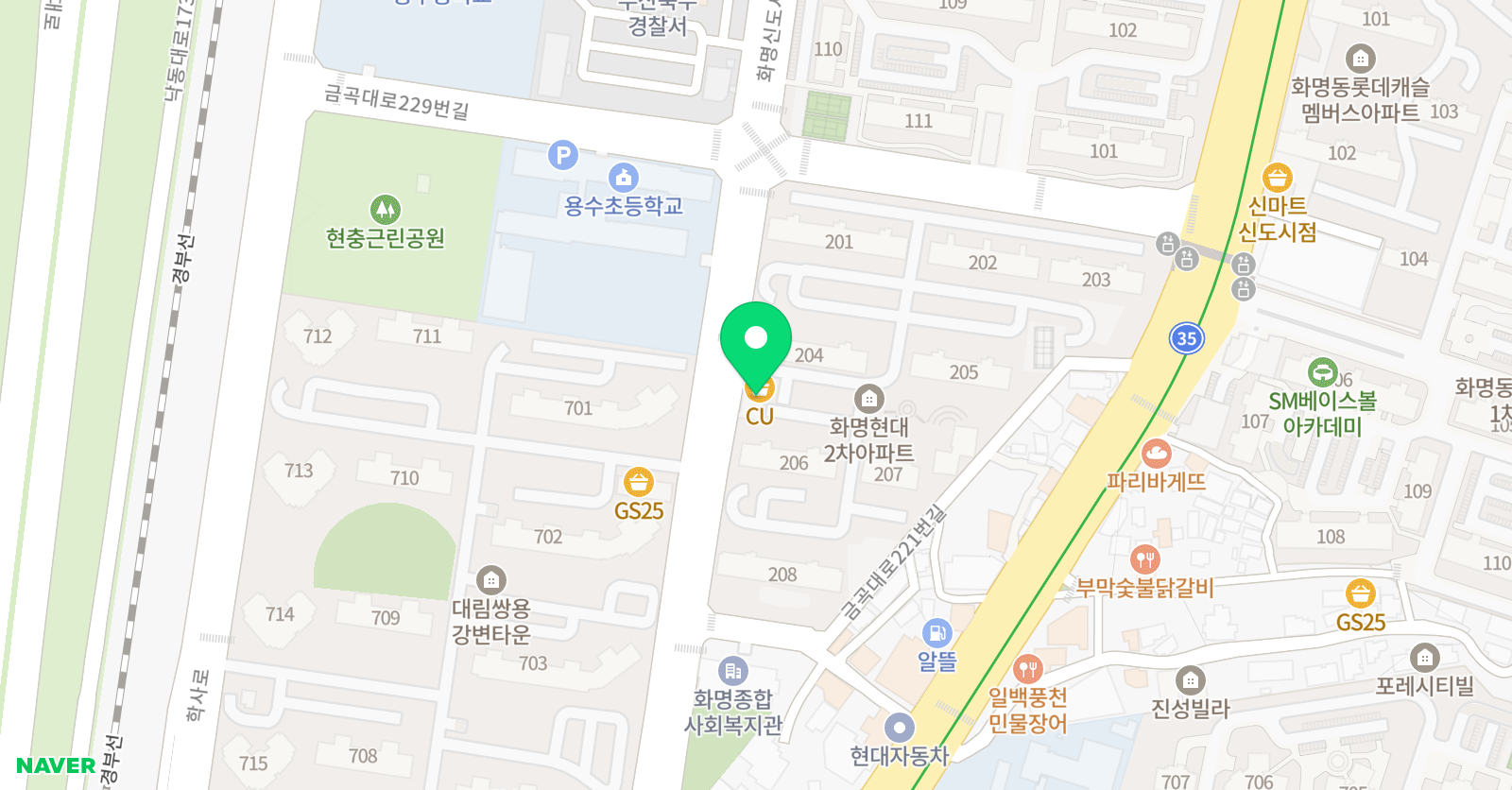 더올림 수학교습소 위치