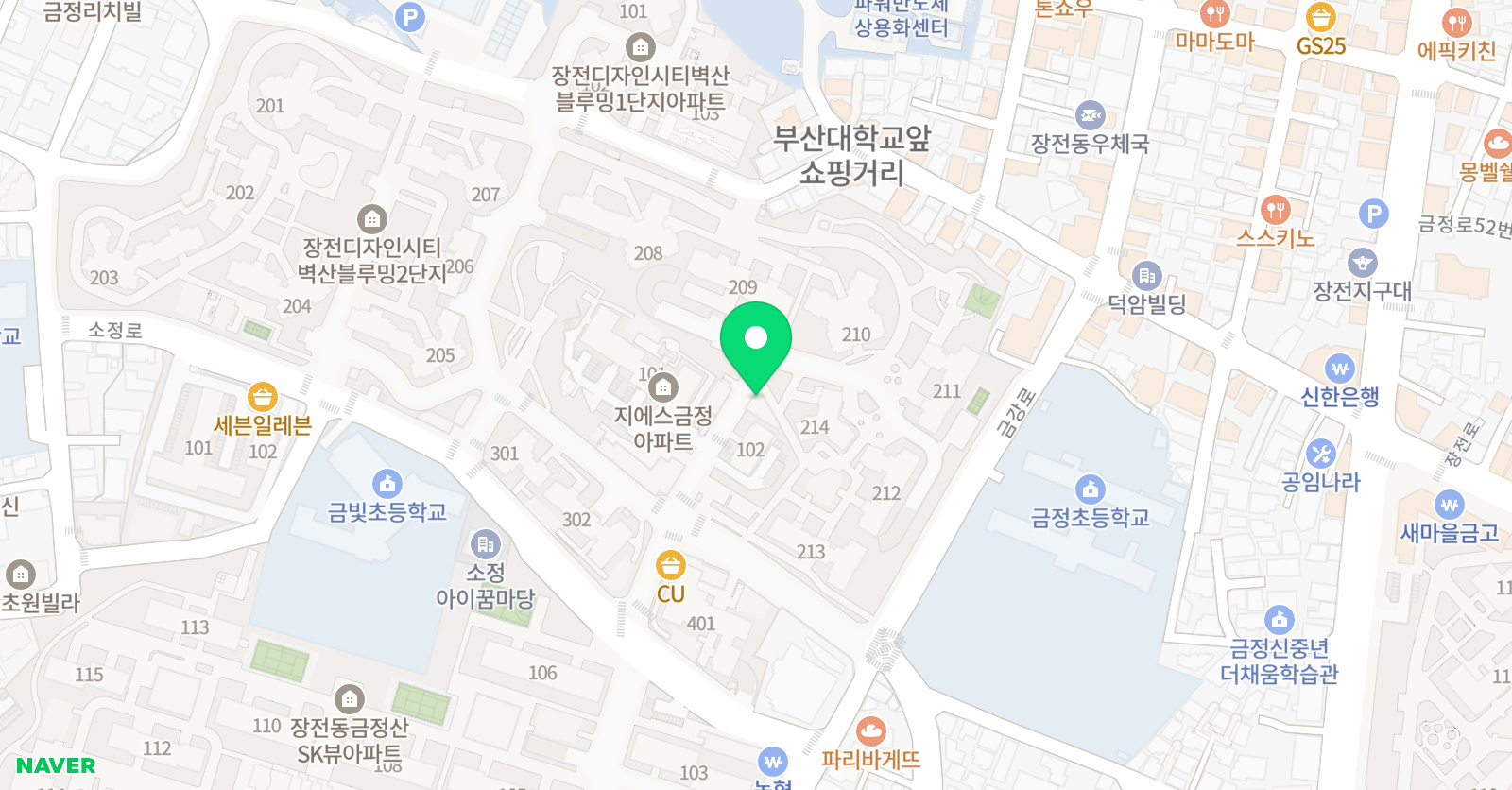 신알파미술학원 위치