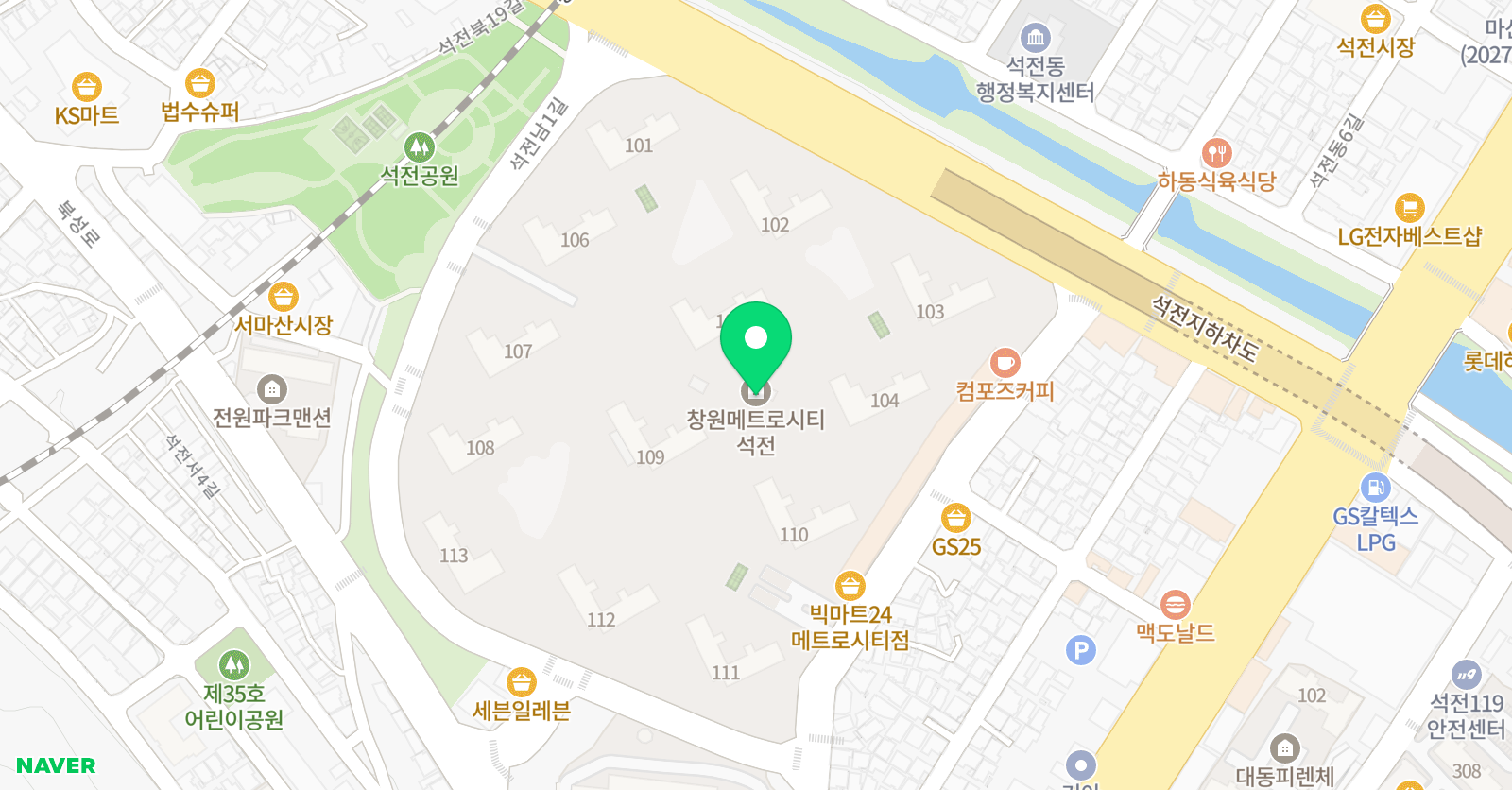 해솔영어 위치