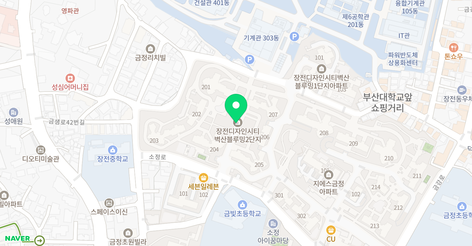 아이비리그 영어공부방 위치
