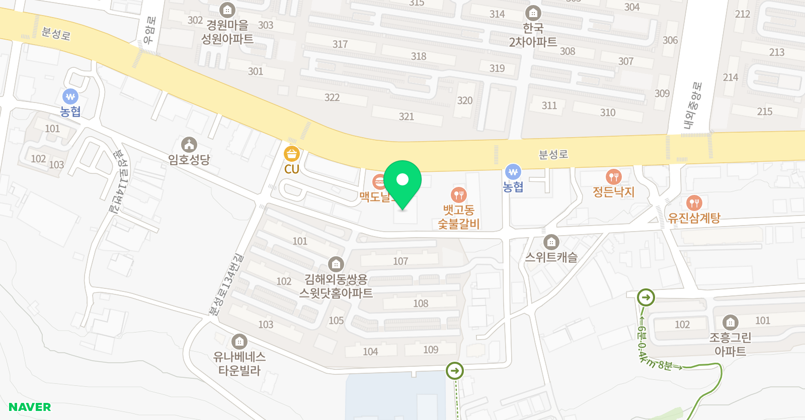 아이엠덕 어린이수영장 2호점 위치