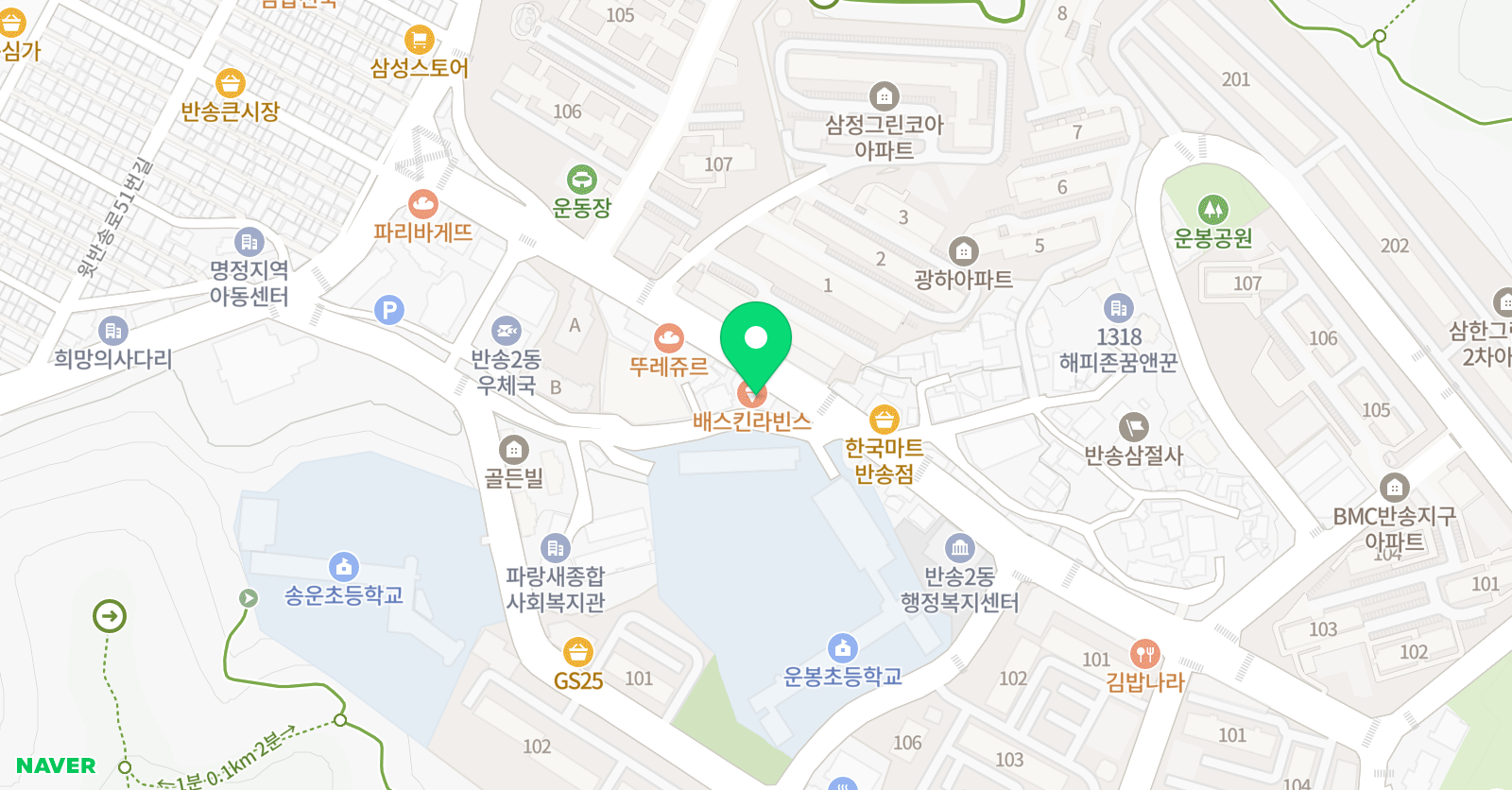 최강예문 학원 위치