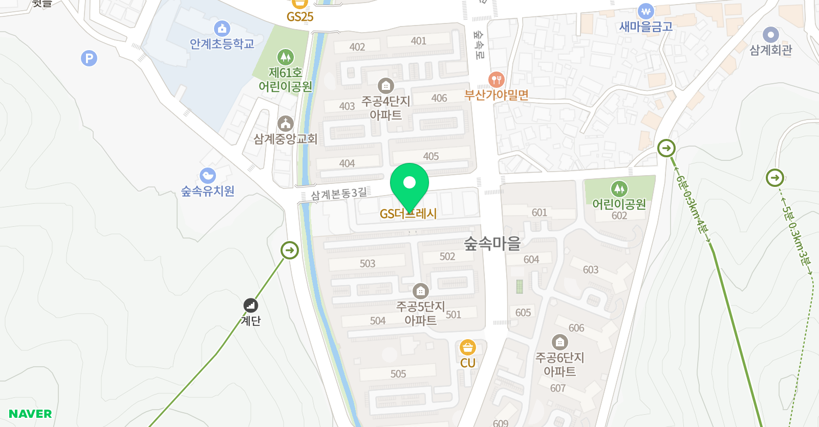 미리샘 음악학원 위치