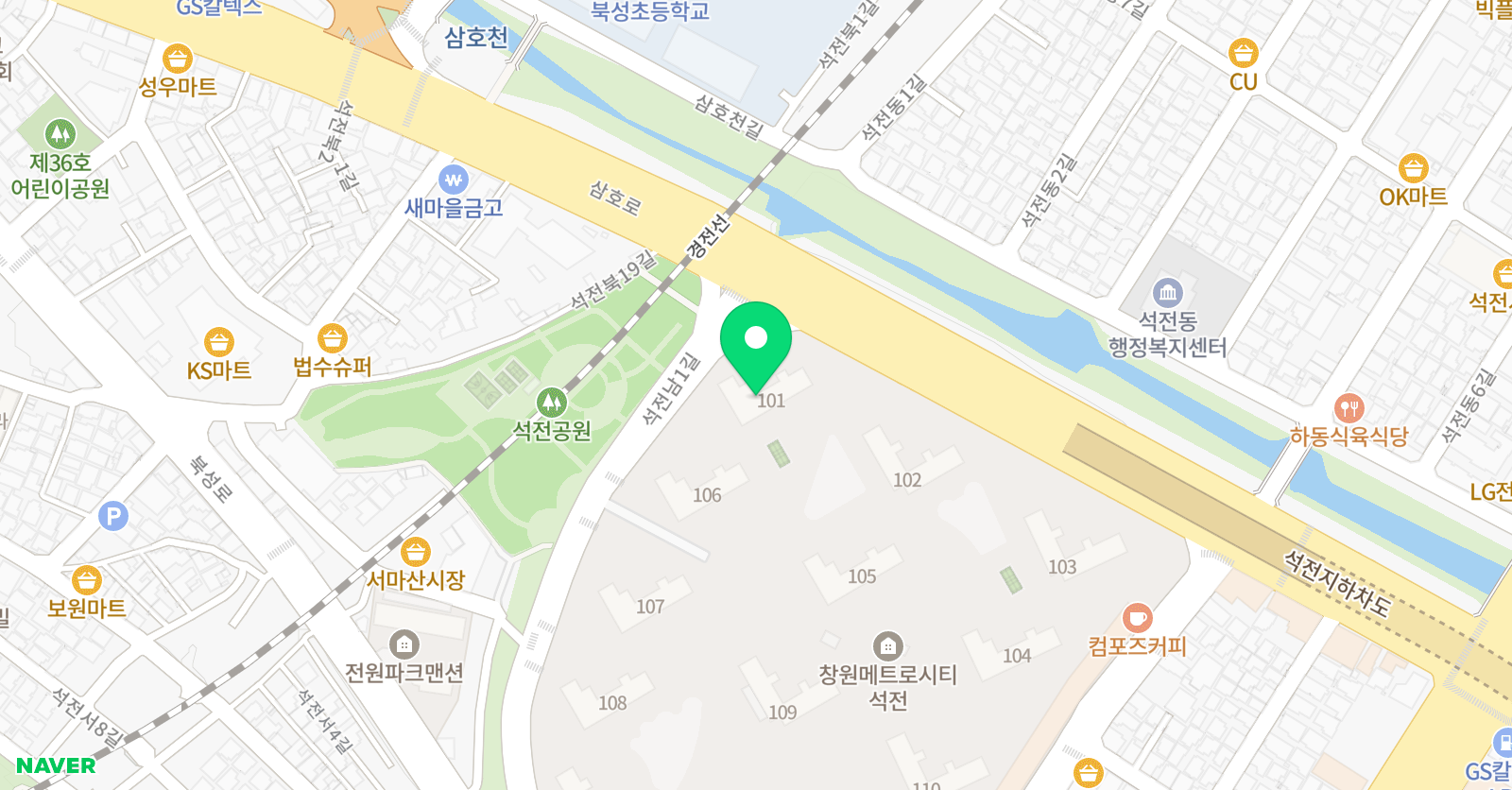 뮤엠메트로 에벤에셀영어교습소 위치