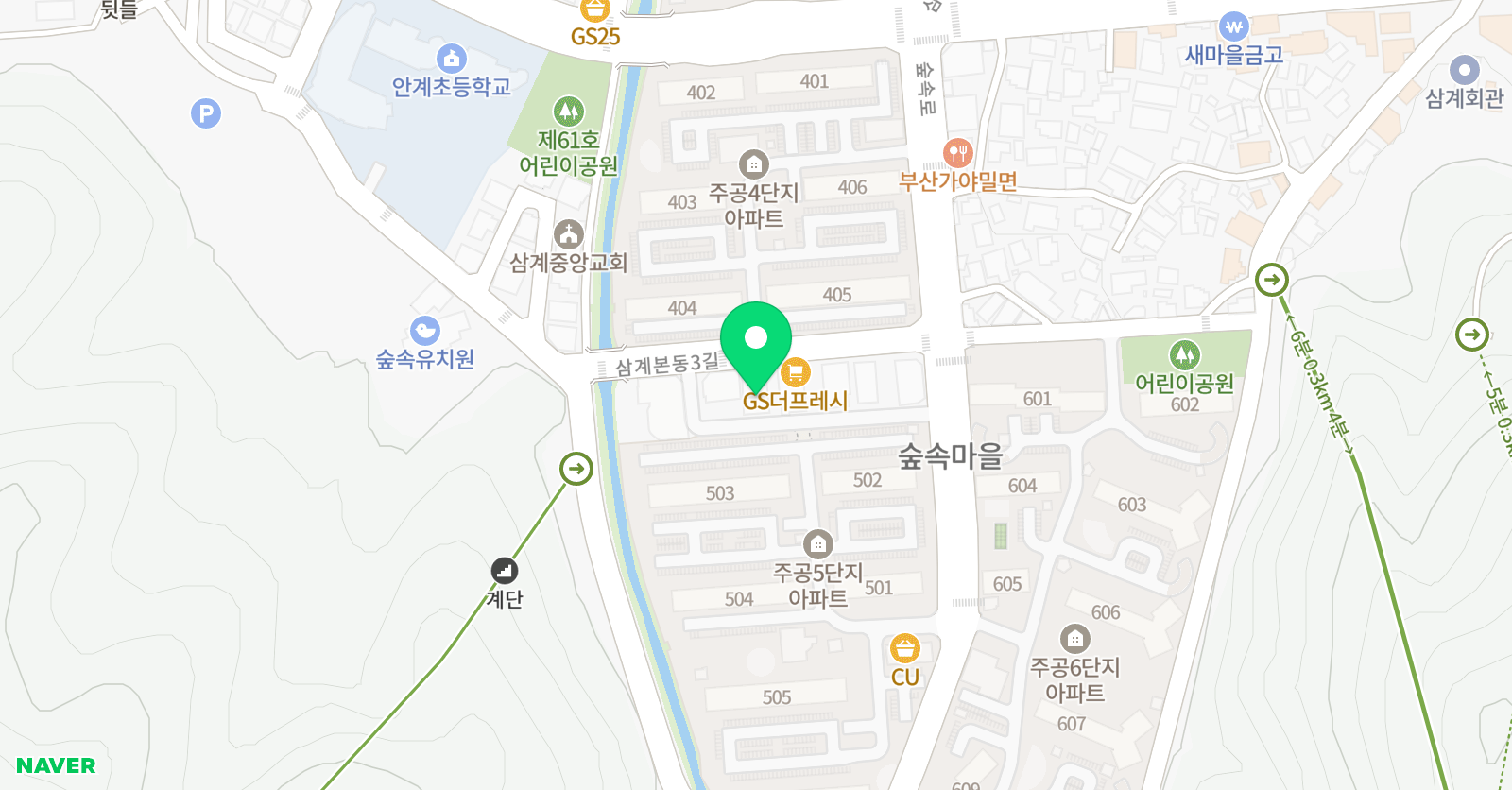 계명 피아노학원 위치
